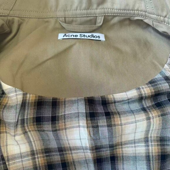 Acne Studios Oriso double-breasted twill jacket - Picture 13 of 14